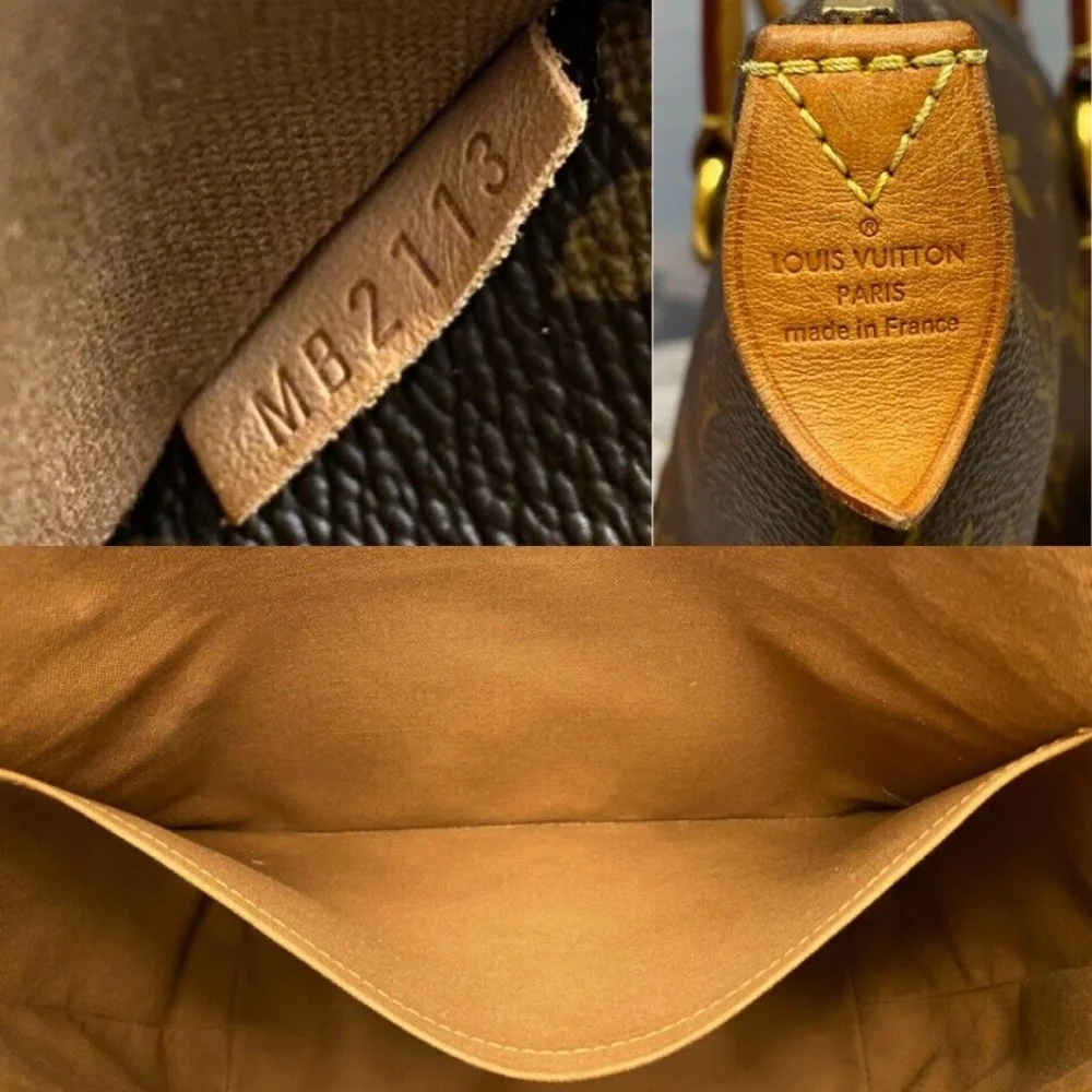โค๏ธโ๐ฉนSOLDโค๏ธโ๐ฉนLouis Vuitton Totally MM Monogram Shoulder Bag Purse Tote (MB2113) - Picture 8 of 12